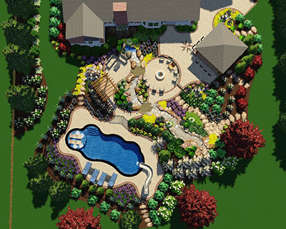 scenic view landscape design process